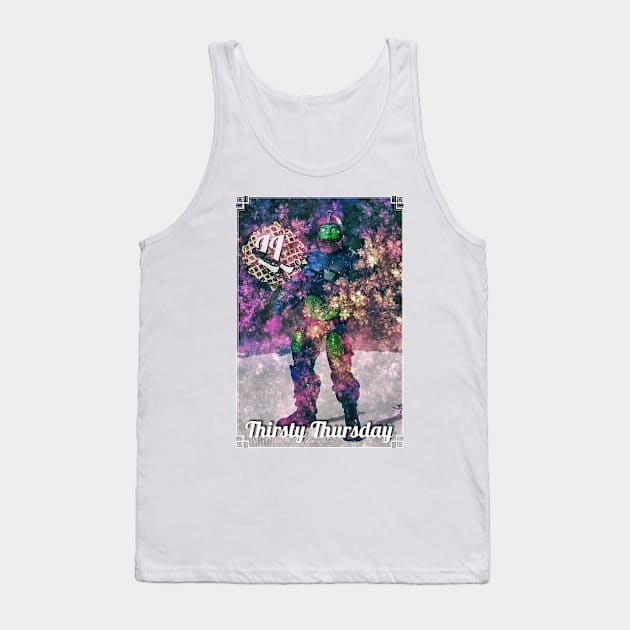 Jawl-Flower Tank Top by luckylegends